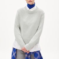 ARMEDANGELS AMALIAAS COMPACT – Damen Pullover Relaxed Fit aus Bio-Baumwolle