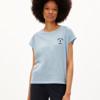 ARMEDANGELS ONELIAA QUOTE – Damen T-Shirt Loose Fit aus Bio-Baumwolle
