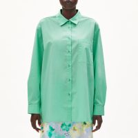 ARMEDANGELS EALGAA – Damen Bluse Relaxed Fit aus Bio-Baumwolle