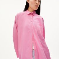 ARMEDANGELS EALGAA – Damen Bluse Relaxed Fit aus Bio-Baumwolle