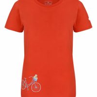 Elkline Damen T-Shirt Flower Bike