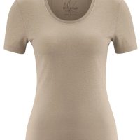 HempAge Femines Damen T-Shirt Hanf/Bio-Baumwolle