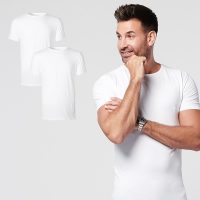 SKOT Fashion Nachhaltige T-Shirt 2-pack / Herren / O-neck / Weiß oder Schwarz