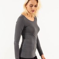 Alma & Lovis Ringel-Jerseyshirt aus Bio-Baumwolle | Melange Shirt