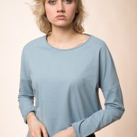 Alma & Lovis Oversized Langarmshirt aus Bio-Baumwolle | Loose Shirt