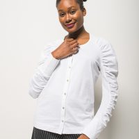 Alma & Lovis Shirtbluse aus Bio-Baumwolle | Ruffle Blouse