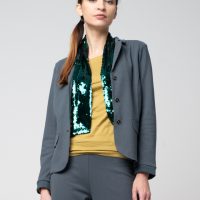 Alma & Lovis Jacke aus Bio-Baumwolle | Crepe Jacket