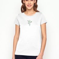 GREENBOMB T-Shirt Loves Plants Sweet Blossom