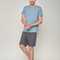 GREENBOMB Shorts aus Baumwolle (Bio) | Right Storm grey