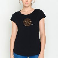 GREENBOMB Nature Seagulls Rock Cool – T-Shirt für Damen