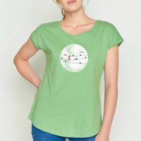 GREENBOMB Animal Cat Hangover Cool – T-Shirt für Damen