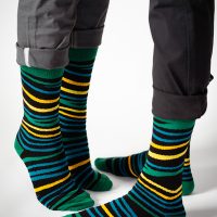 GREENBOMB Abstract Lines – Socken für Damen