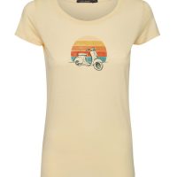 GREENBOMB Damen T-Shirt Scooter reine Bio-Baumwolle