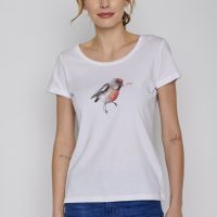GREENBOMB Animal Bird Peep Loves – T-Shirt für Damen