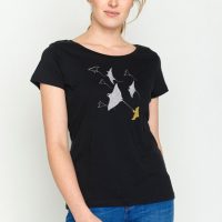 GREENBOMB Lifestyle Kyte Fly Loves – T-Shirt für Damen