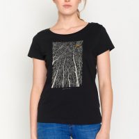 GREENBOMB Nature Trees Peep Loves – T-Shirt für Damen