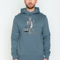 GREENBOMB Animal Meerkat Star – Hoodie für Herren