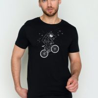 GREENBOMB Bike Astronaut Guide – T-Shirt für Herren