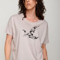 GREENBOMB Animal Bird Fly Feel  – T-Shirt für Damen