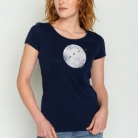 GREENBOMB Nature Penguin Hike Loves – T-Shirt für Damen