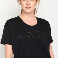 GREENBOMB Bike Abstract Feel – T-Shirt für Damen