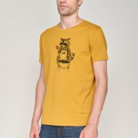 GREENBOMB Animal Raccoon BBQ Guide – T-Shirt für Herren