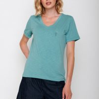 GREENBOMB Animal Flamingo Petite  – T-Shirt für Damen
