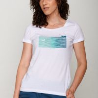 GREENBOMB Nature Surfer Sea Loves  – T-Shirt für Damen