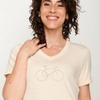 GREENBOMB Bike Line Petite – T-Shirt für Damen