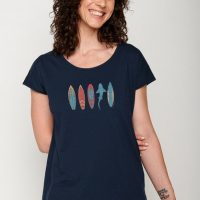 GREENBOMB Lifestyle Shark Cool  – T-Shirt für Damen