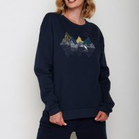 GREENBOMB Nature Rock Bird Canty  – Sweatshirt für Damen