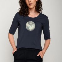 GREENBOMB Bike Planet Deep  – T-Shirt für Damen