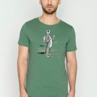 GREENBOMB Animal Meerkat Spice – T-Shirt für Herren