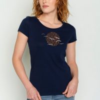GREENBOMB Nature Seagulls Rock Loves – T-Shirt für Damen