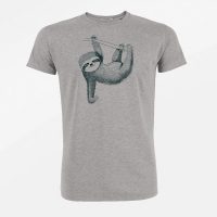 GREENBOMB Animal Sloth Guide – T-Shirt für Herren