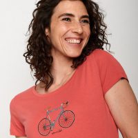 GREENBOMB Bike City Ride Loves  – T-Shirt für Damen