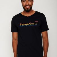 GREENBOMB Politics Freedom Bird Peak  – T-Shirt für Herren
