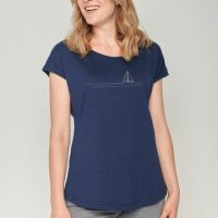 GREENBOMB Nature Sailor Ship – T-Shirt für Damen