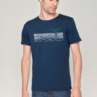 GREENBOMB Nature Whale Jump Spice – T-Shirt für Herren