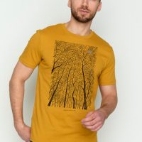 GREENBOMB Nature Forest Peep Guide – T-Shirt für Herren