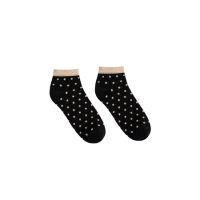 LANIUS Sneaker Socken Punkte aus Bio-Baumwolle