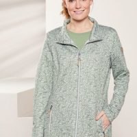 Deerberg Fleece-Jacke für die Übergangszeit | recyceltes Polyester