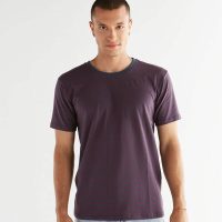 Herren Kurzarmshirt aus Bio-Baumwolle Ringel T-shirt 2218″Leela Cotton“