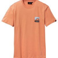 Herren T-Shirt aus weicher Baumwolle (Bio) | AGAVE SUNSET WAVE recolution