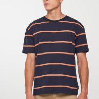 recolution Herren T-Shirt gestreift aus weicher Baumwolle (Bio) | T-Shirt ROWAN STRIPES