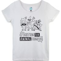 Gary Mash Shirt Taylor Fighting for Animal Rights aus Bio-Baumwolle