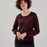 Sweatshirt aus Tencel TM & Bio Baumwolle von Lasalina
