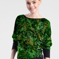 Langarmshirt – Muster Tropical – Lasalina