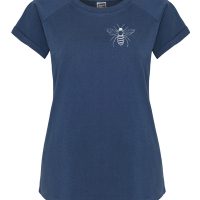 ilovemixtapes Biene Frauen Raglan T-Shirt Biobaumwolle ILI4