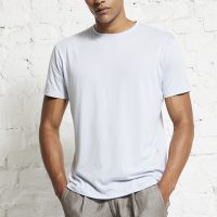 Wunderwerk Herren T-Shirt aus Bio Baumwolle & Modal (Edelweiss®) „Metro core tee male“
